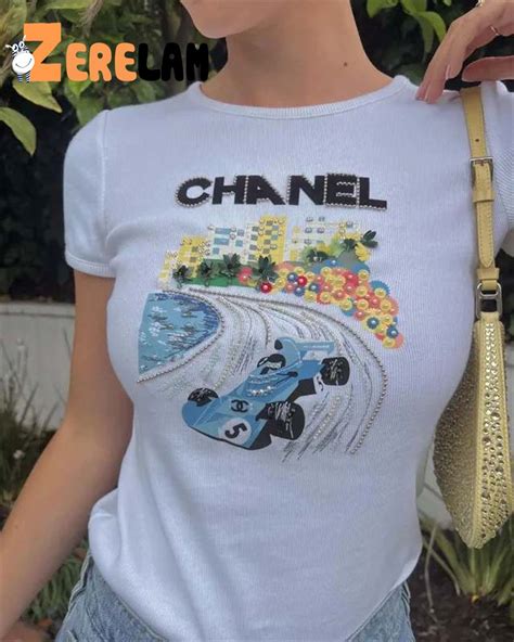 how much is the chanel formula 1 shirt|chanel's formula 1 shirts.